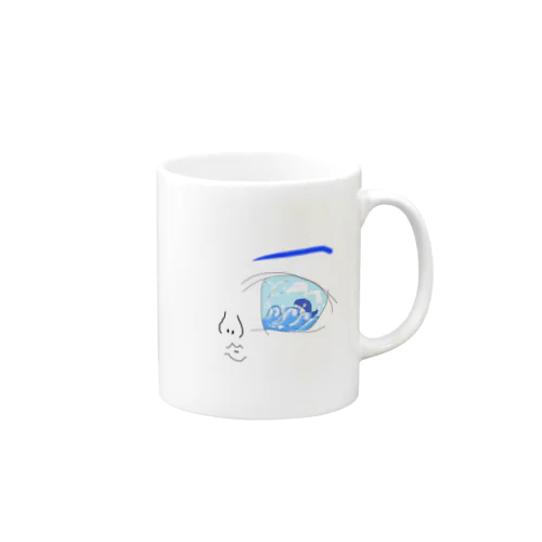 瞳の中に＃Sea Mug