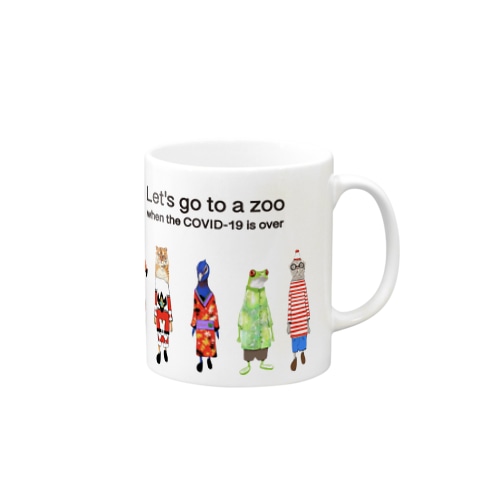 Let's go to a zoo when the COVID-19 is over Mug
