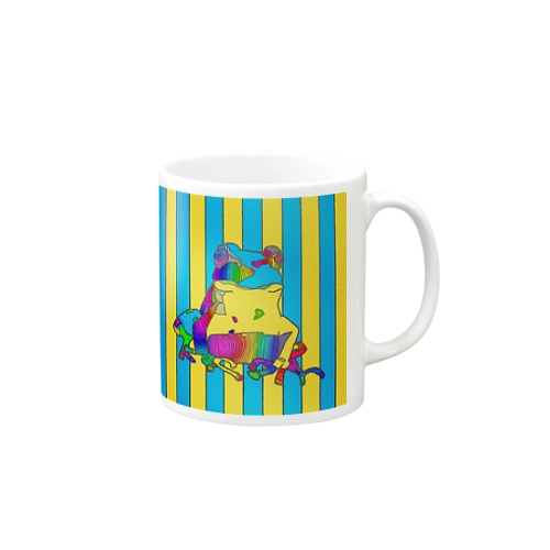 楽園のカエル Mug