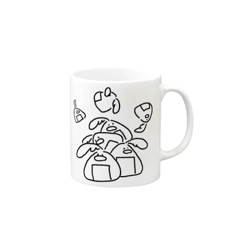 ヒラタドリ（おにぎり） Mug