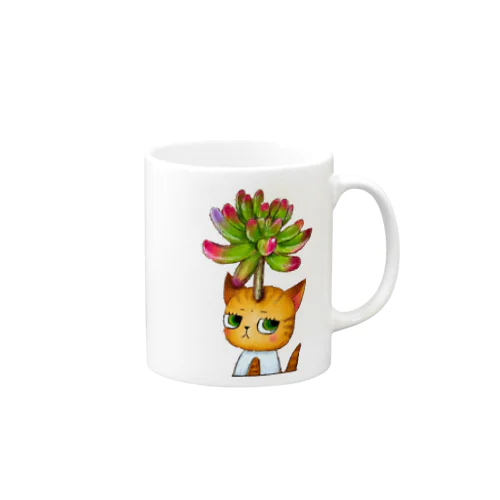 ちーちゃんシリーズ☆多肉植物 Mug