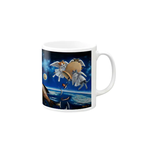 Angelcatsからの恵み。 Mug