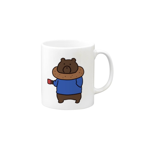 Where is the doughnut? Mug