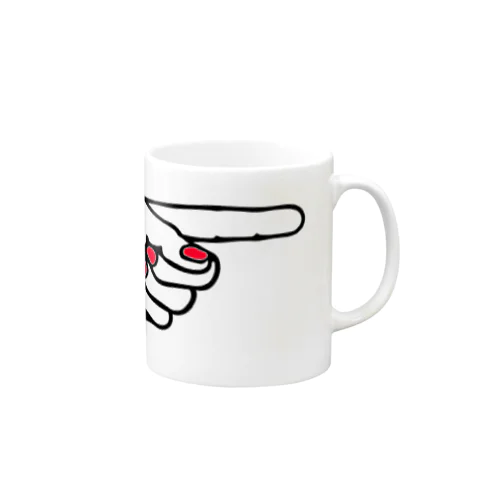 アッチコッチ　レッド Mug