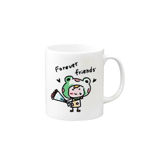 カエルくんのフレンズ Mug