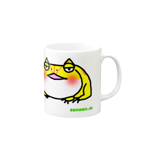 くらんうぇるのつのがえる Mug