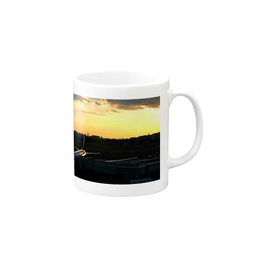 伊丹の夕焼け Mug