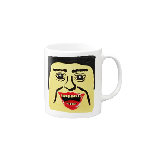 笑顔の人、Aくん Mug