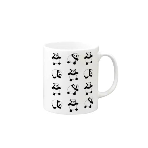 シロクロパンダ Mug