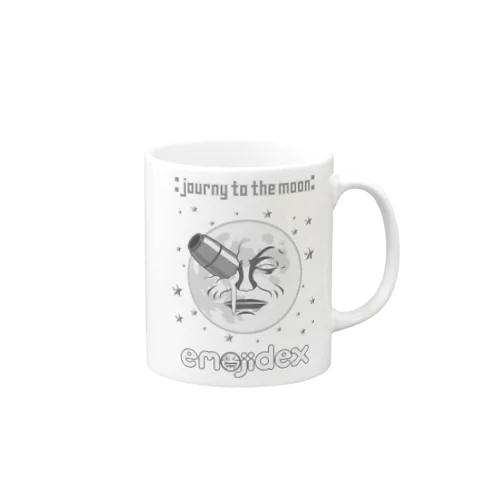emojidex™ :journy to the moon: マグカップ