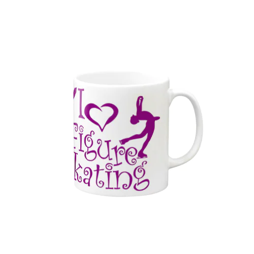 I Love FigureSkating Mug