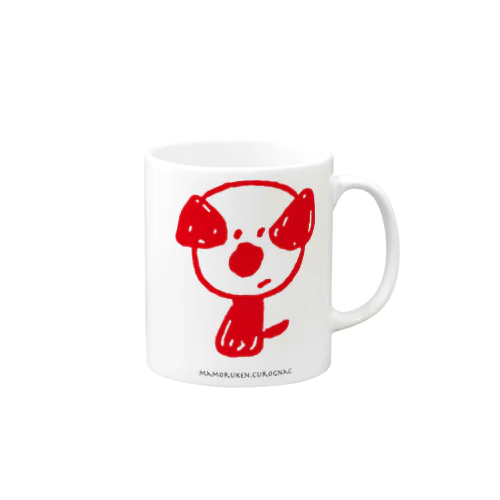 mamoruken（まもるけん！）red Mug