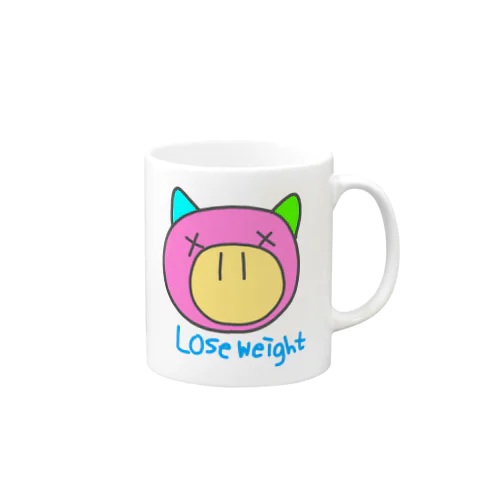 やせろ(がんばろう) Mug