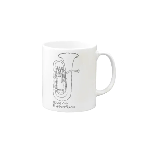 I love my euphonium Mug