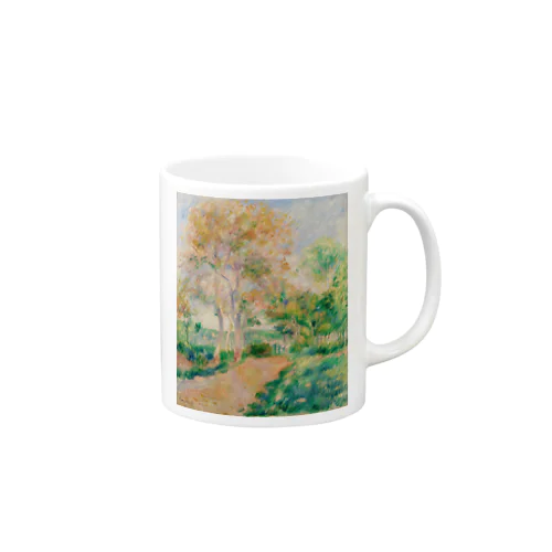 「秋の風景」ルノワール マグカップ