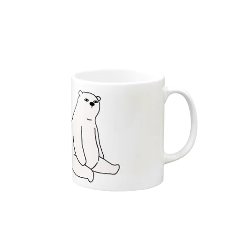 気だるそうな しろくま Mug