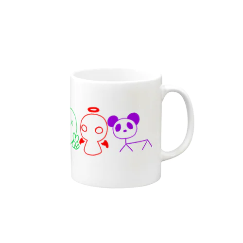 概念カラー文字なし Mug