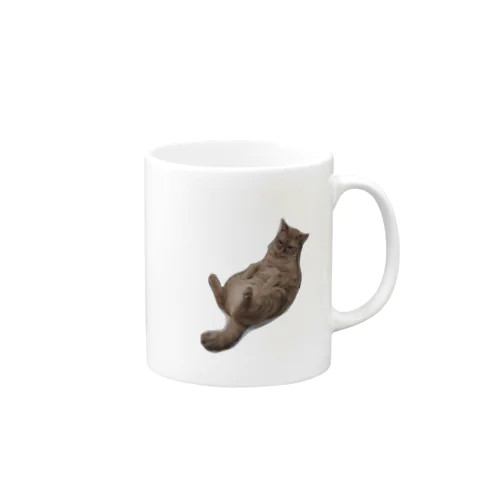 人の家のネコ Mug