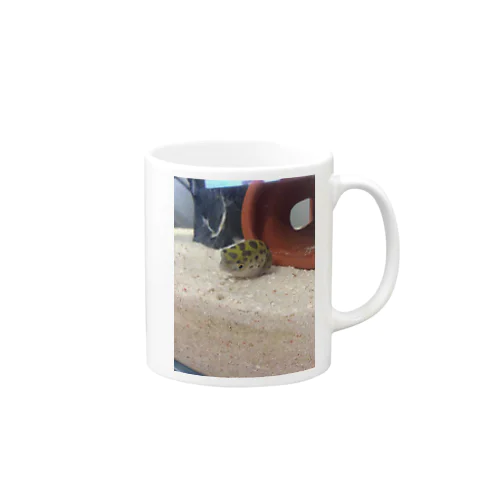 ミドリフグといっしょ 熱帯魚 さかな Mug