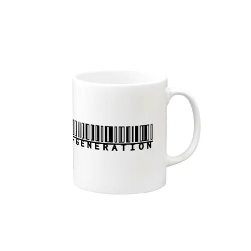 【バーコードロゴ】マグカップ Mug