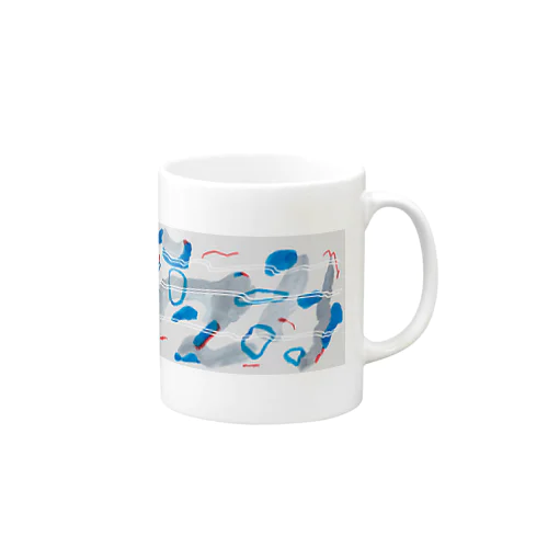 blue line Mug