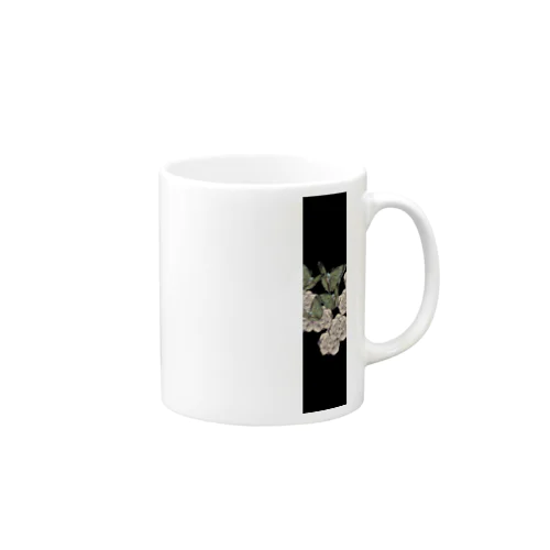 蝶と花畑 Mug