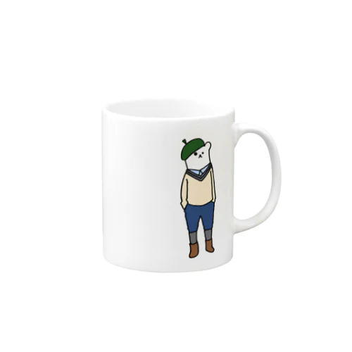 シャレくまF Mug