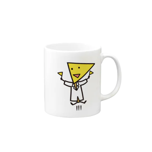 応援するハタさん Mug