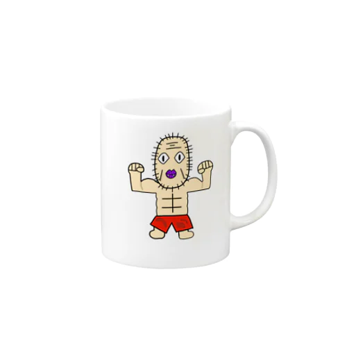 双六シリーズ　ムキムキじいさん Mug