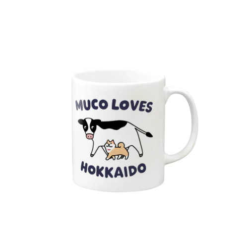 ムーコ北海道マグカップ Mug