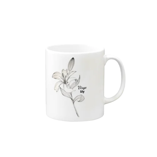 おとめ座の誕生花 Mug