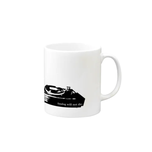 アナログレコード好きな人に Mug