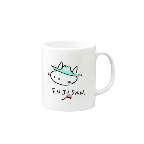 FUJISAN.ハットキャット マグカップ