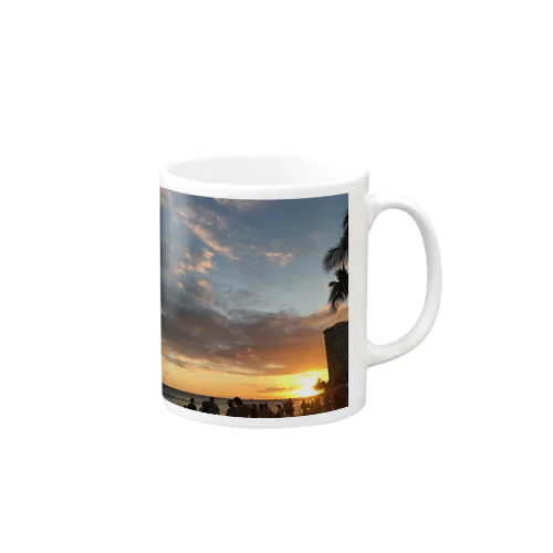 Sunset beach@ Honolulu🏝 Mug