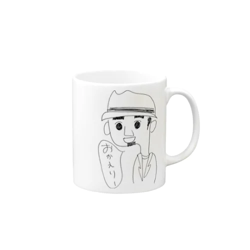 ぼうしひげさん Mug