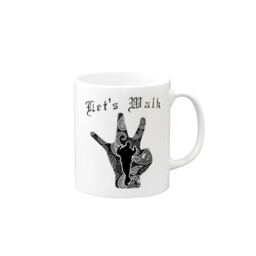 Let's Walk Mug