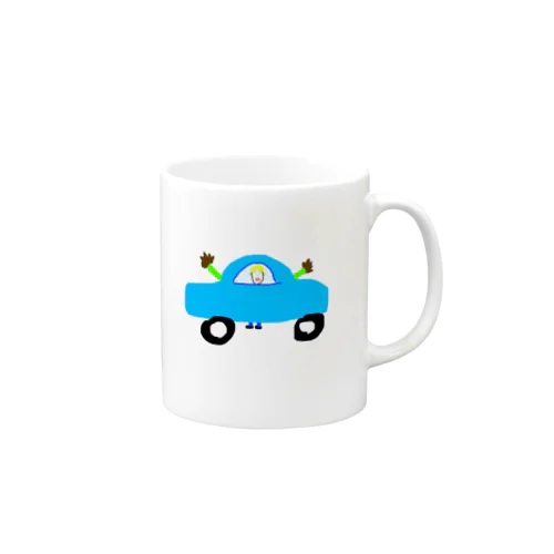 TARAKO(車と人) Mug