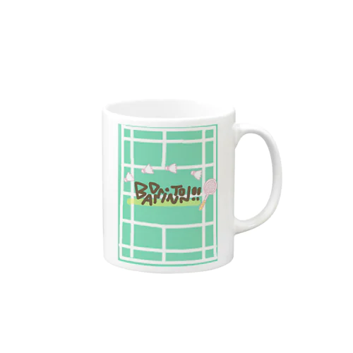 バドミントンのコップ Mug