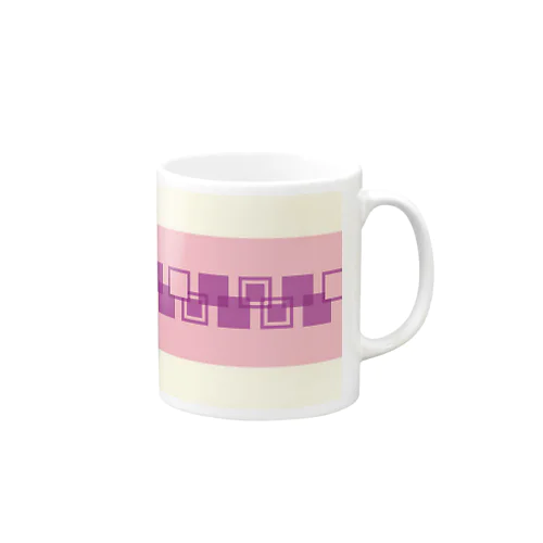 ぐるぐる▢パープル Mug