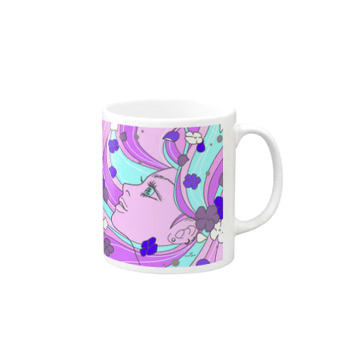 あじさい（６月の誕生花） Mug