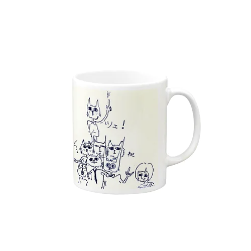 ツェ・猫（ナンバーワン） Mug