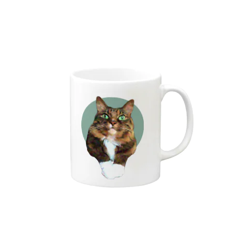 出てきてるねこ2 Mug