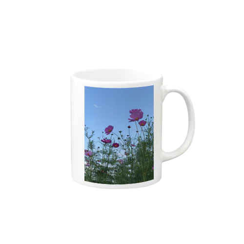 綺麗な紫色の花 Mug