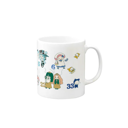 数秘脳内住人だいしゅうごう Mug