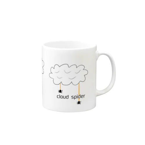 cloud spider 「雲から蜘蛛」 Mug