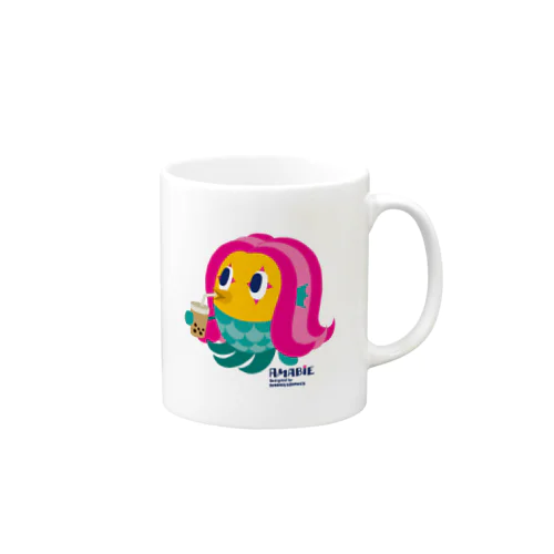 アマビエ＋タピオカ Mug