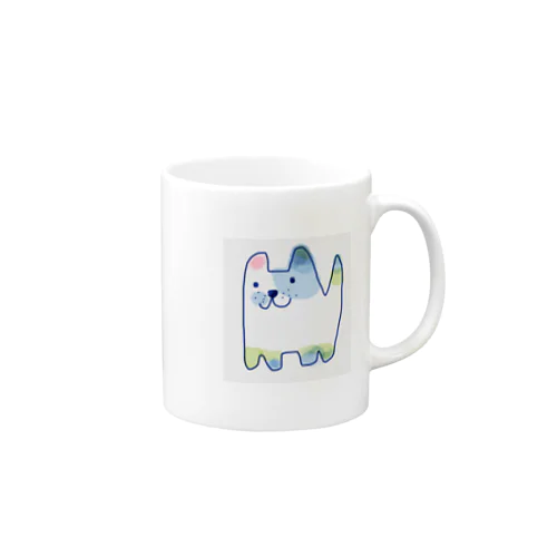 三毛犬わん吉 Mug