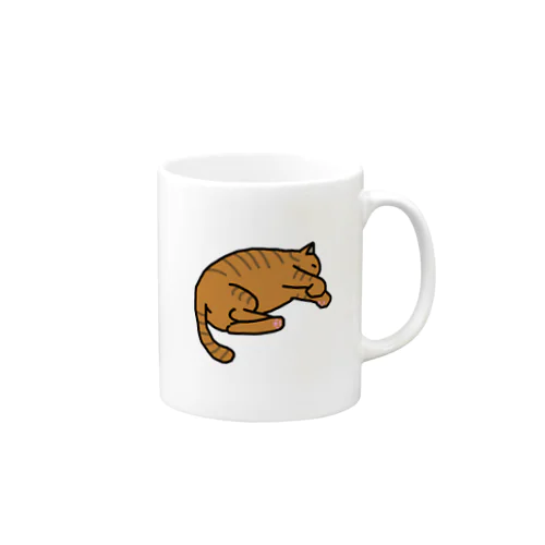 すやすや猫 Mug