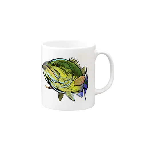 ブラックバス Mug