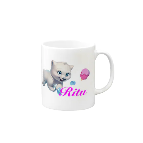 猫族＊犬族の部屋『Ritu』5 Mug